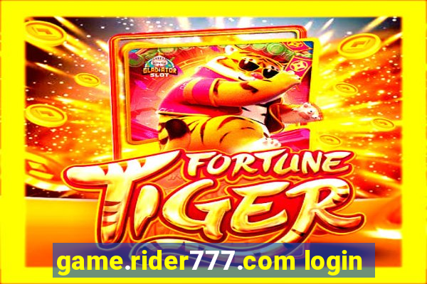 game.rider777.com login